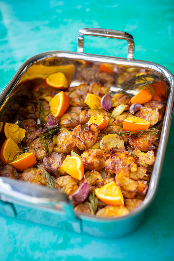 Geplette krieltjes uit de oven met sinaasappel