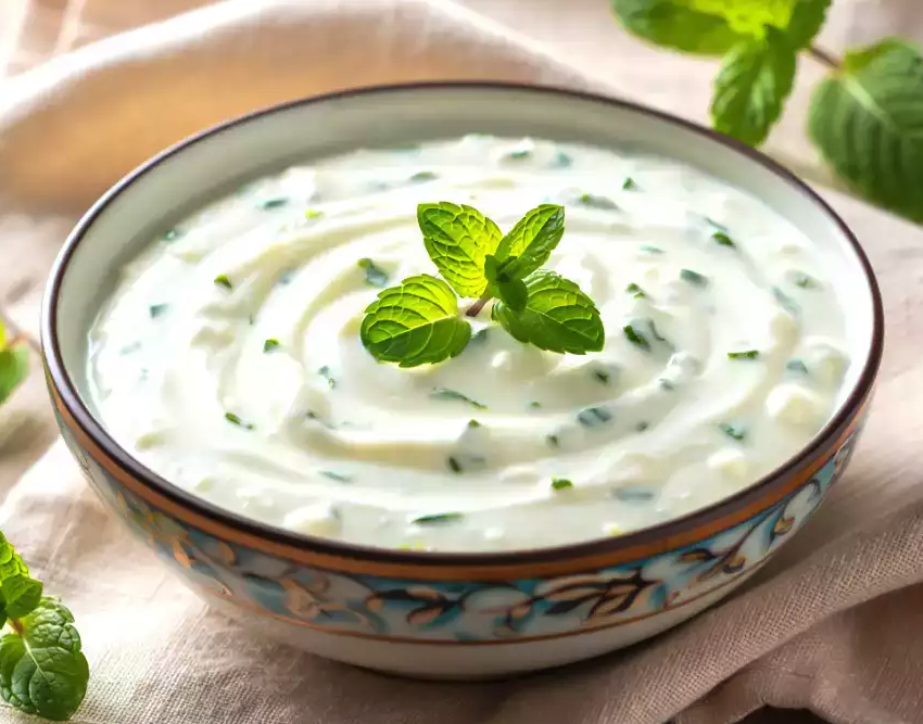 Feta-yoghurt saus