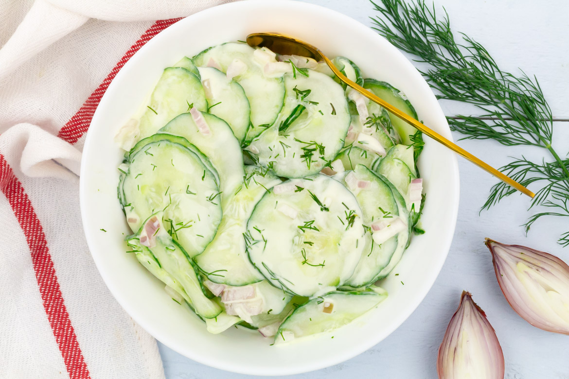 Rons komkommersalade