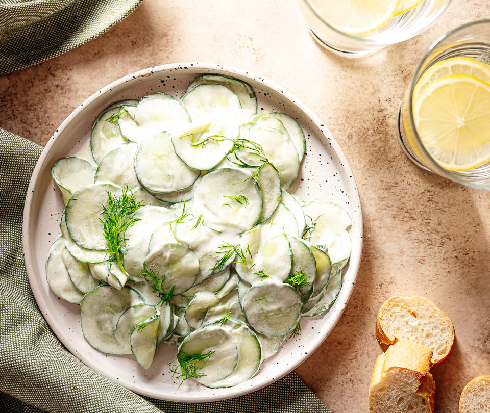 Rons komkommersalade