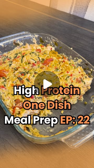 High protein orzo chicken pasta